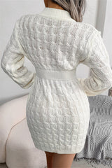 Fashion Casual O Neck Long Sleeve Dresses(3 Colors)