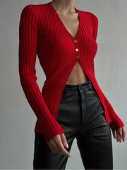 Free Your Mind Long Sleeve Knit Top