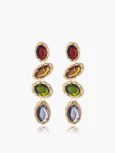Colorful Rhinestone Earrings