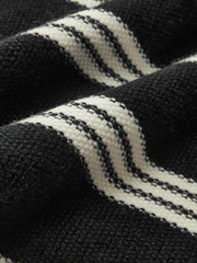 Crew Neck Striped Sweater Vest