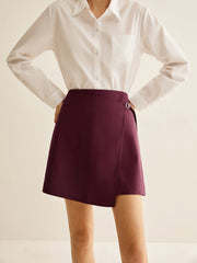 Wrap Mini Skirt