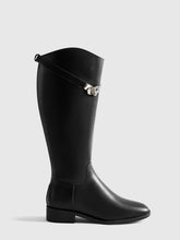 Belted Knee-High Knight Boots