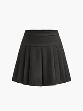 Versatile Pleated Mini Skirt