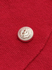 Button Tassel Sweater Co-ords