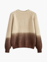 Color Block Ribbed Sweater