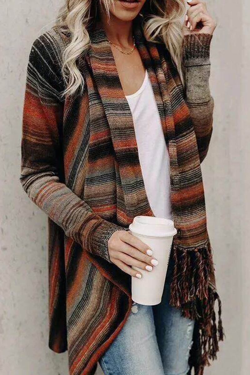 Fashion Casual O Neck Mid Waist Sweaters(7 Colors)
