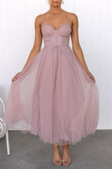 Sexy Solid Mesh Princess Dresses(3 Colors)