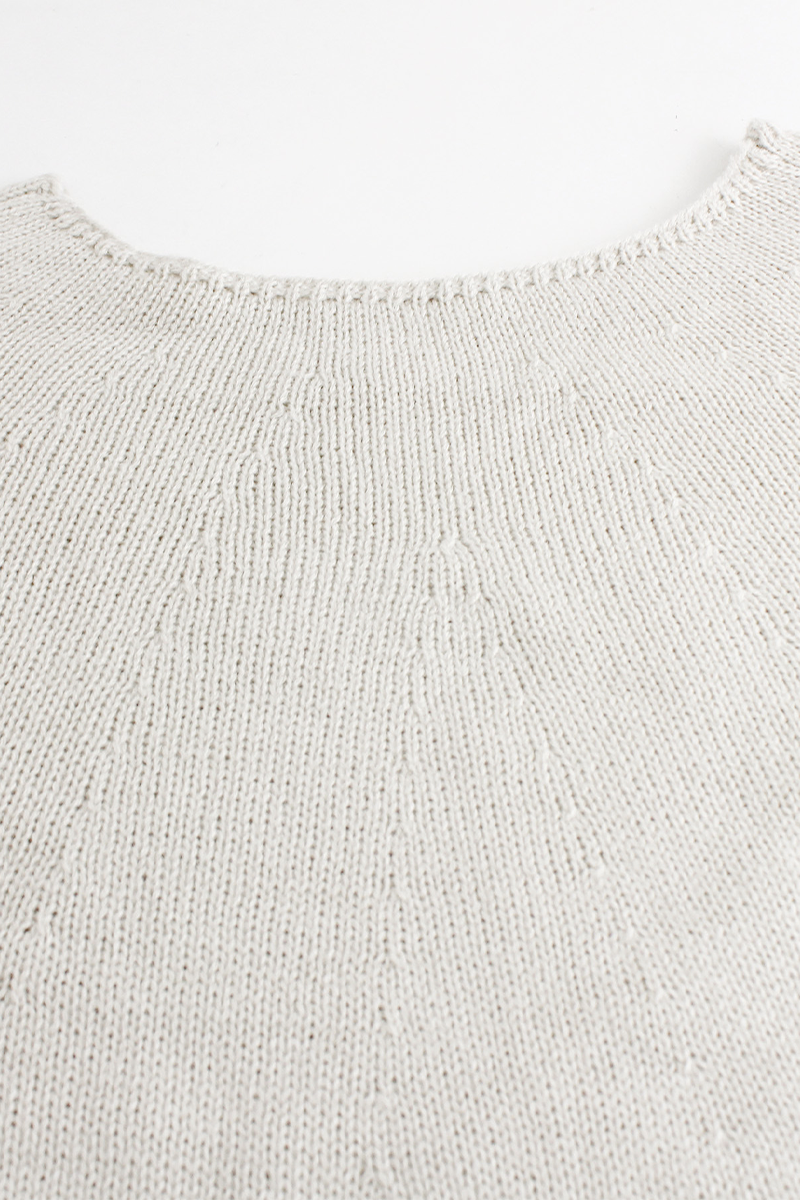 Casual Daily Solid Color Weave O Neck  Sweaters