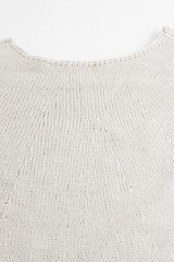 Casual Daily Solid Color Weave O Neck  Sweaters