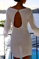 Sexy Hollow Out Backless Swimwears Cover Up
