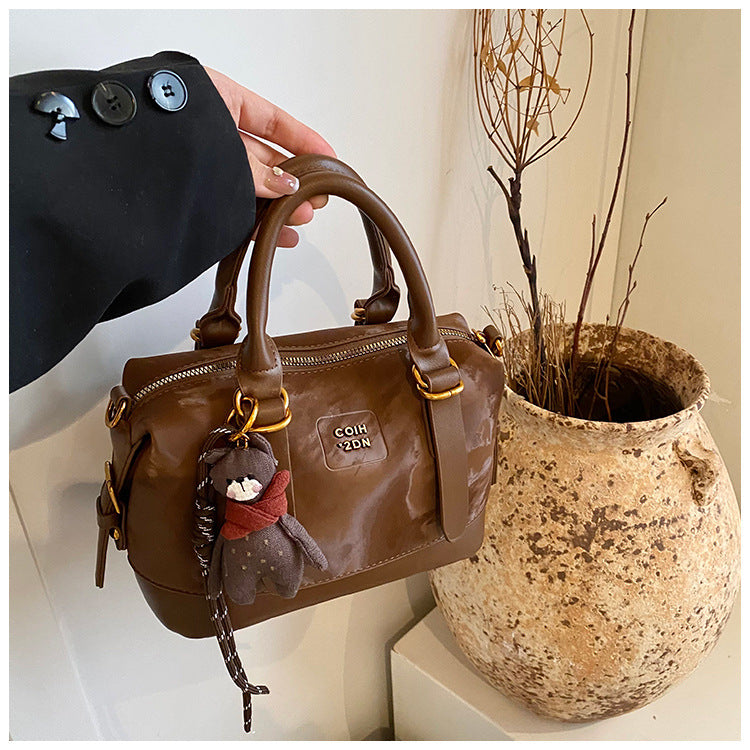 Simple One-Shoulder Crossbody Pillow Bag