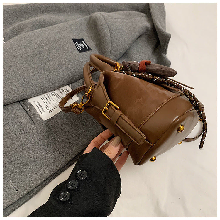 Simple One-Shoulder Crossbody Pillow Bag