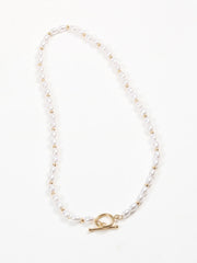 Romance Peral Lariat Necklace