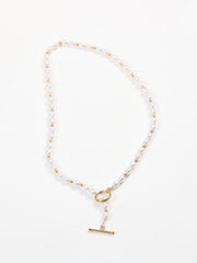 Romance Peral Lariat Necklace