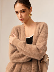 Plain Fuzzy Cozy Sweater Co-ords