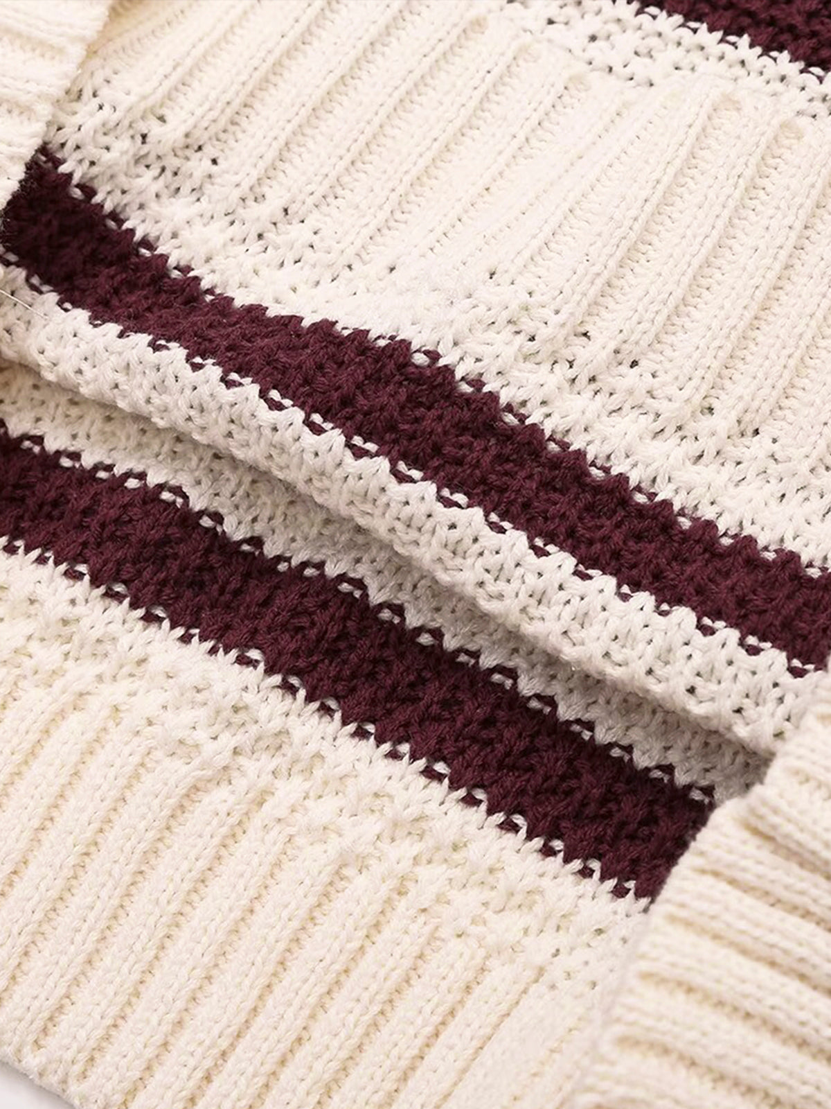 Leisure Striped Sweater Vest