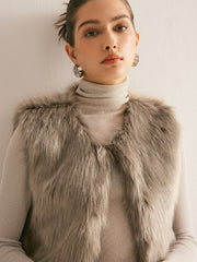 Leisure Faux Fur Vest