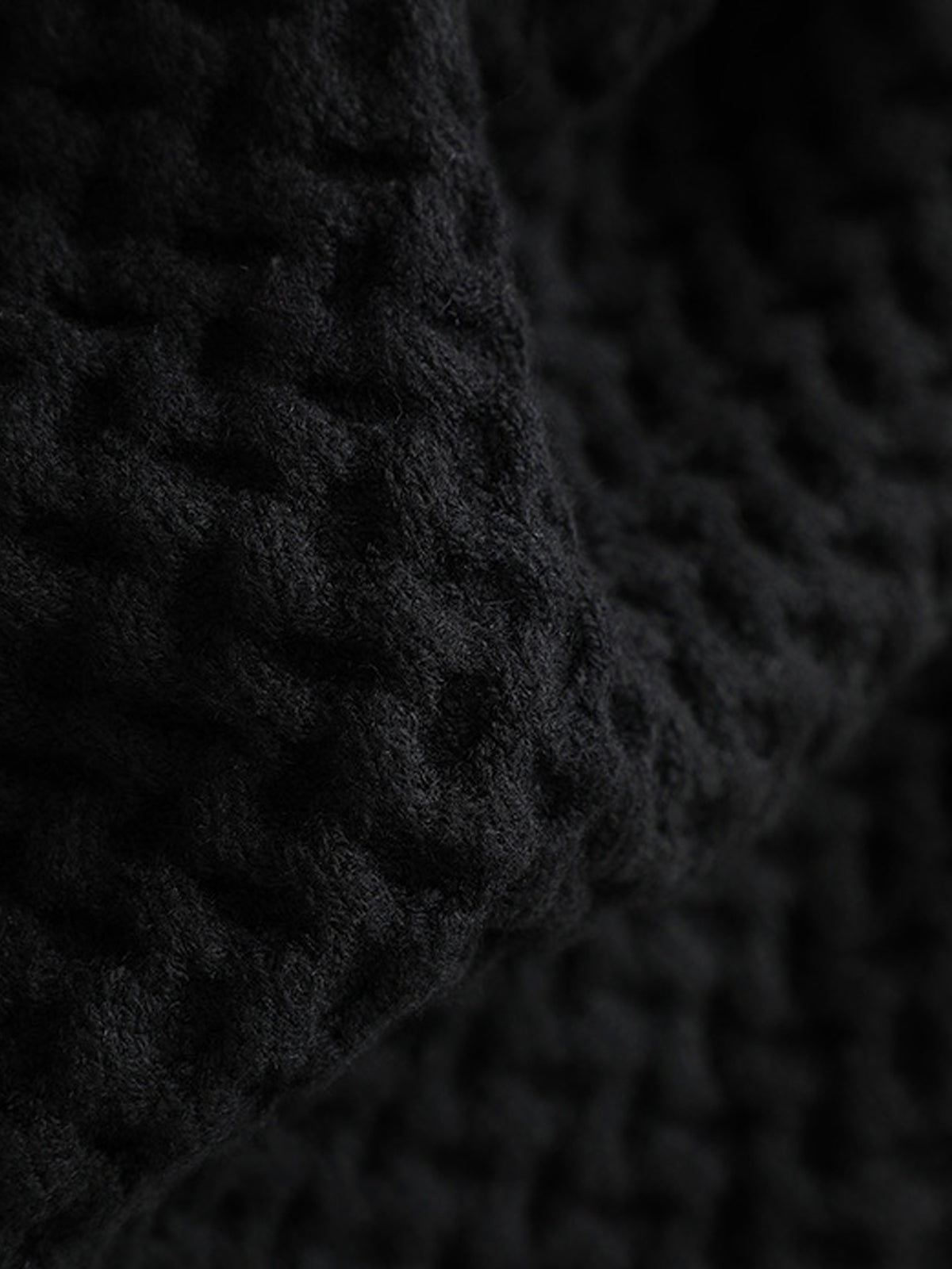 Geometric Button Cardigan