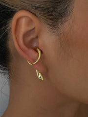 1pc Geometric Water Drop Earrings