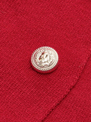 Button Tassel Sweater Co-ords