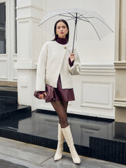 Romance Button Shift Coat