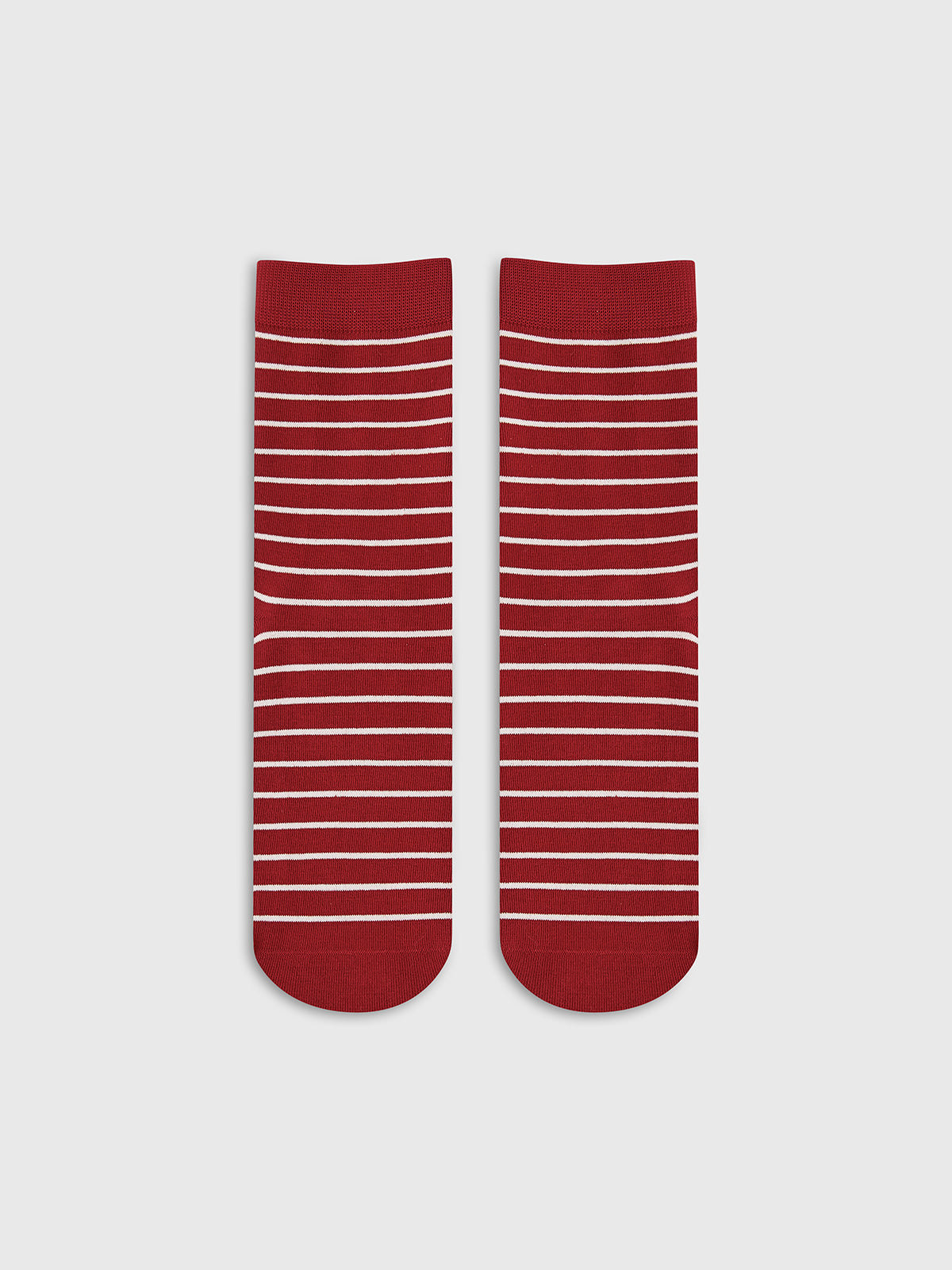 Contrast Striped Stacking Socks